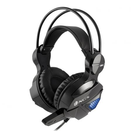 AURICULARES GAMING NGS GHX-500 - ESTEREO - DIAMETRO ALTAVOCES 50MM - MICROFONO INTEGRADO - 20HZ-20KHZ - LUCES LED - CABLE 2.2M