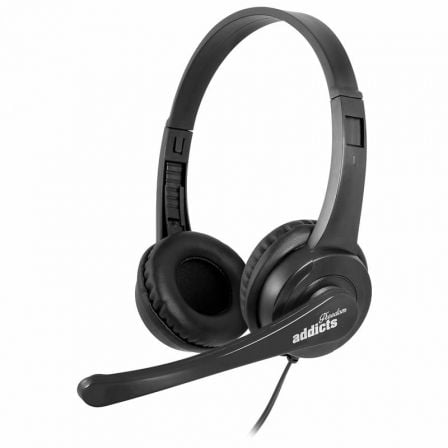 AURICULARES NGS VOX505 USB/ CON MICROFONO/ USB/ NEGROS | Auriculares