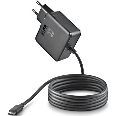 CARGADOR DE PORTATIL NGS GAN 65W-C USB TIPO-C/ 65W/ AUTOMATICO/ VOLTAJE 5-20V