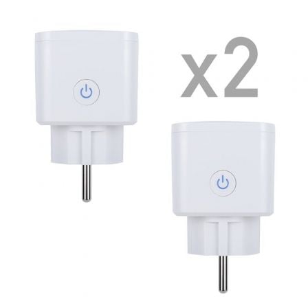 PACK 2 ENCHUFES INTELIGENTES NGS SMART WIFI PLUG LOOP TRACK