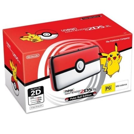 CONSOLA NINTENDO NEW 2DS XL POKE BALL EDITION