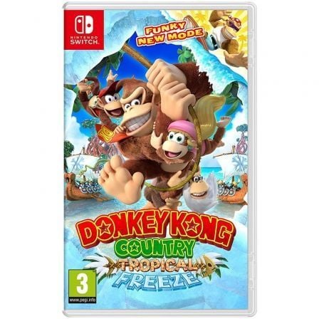 JUEGO PARA CONSOLA NINTENDO SWITCH DONKEY KONG COUNTRY TROPICAL FREEZE