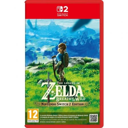 JUEGO PARA CONSOLA NINTENDO SWITCH 2 THE LEGEND OF ZELDA: BREATH OF THE WILD - NINTENDO SWITCH 2 EDITION