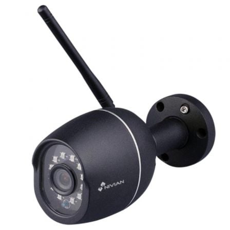 CAMARA DE VIDEOVIGILANCIA NIVIAN NVS-IPC-01/ VISION NOCTURNA/ CONTROL DESDE APP