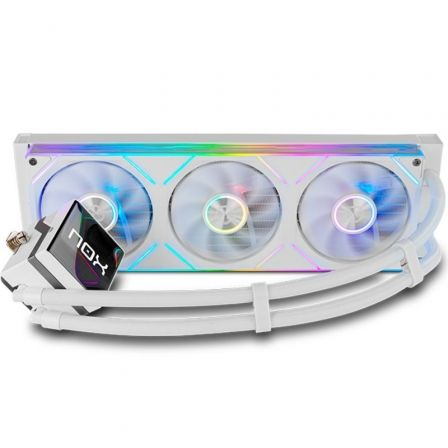 SISTEMA DE REFRIGERACION LIQUIDA NOX M-360 LCD/ BLANCO
