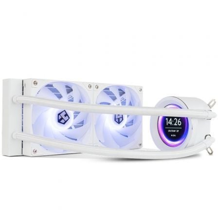 SISTEMA DE REFRIGERACION LIQUIDA NOX X-240 LCD/ BLANCO