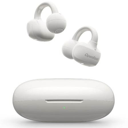AURICULARES DEPORTIVOS DE CONDUCCION AEREA OPENROCK E OPACE02 V2 CON ESTUCHE DE CARGA/ AUTONOMIA 7H/ BLANCOS