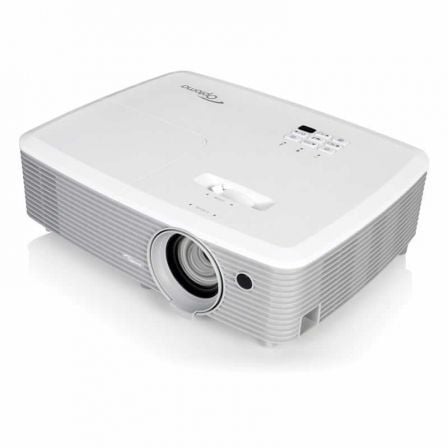 PROYECTOR BRILLANTE DLP OPTOMA W354 - FULL 3D - 3400 ANSI LUMENES - 18000:1 - 1280*800 WXGA - 2*HDMI/2*VGA/S-VIDEO/COMPUESTO - L