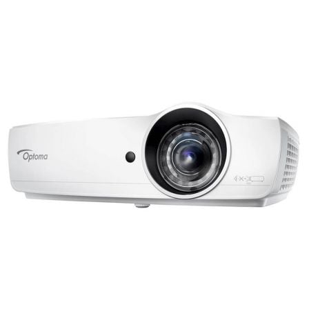 1PROYECTOR DLP OPTOMA W460ST - TIRO CORTO - FULL 3D - 4200 ANSI LUMENES - 22000:1 - 1280*800 WXGA - HDMI/VGA - ALTAVOZ 10W - LAM