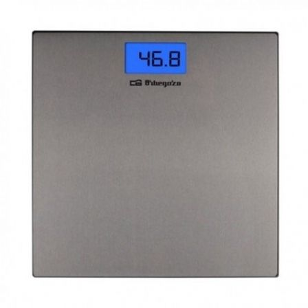 BASCULA DE BANO ORBEGOZO PB-2222 A/ HASTA 150KG/ GRIS