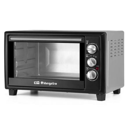 HORNO DE SOBREMESA ORBEGOZO HO 210 - 1300W - 20 LITROS - SELECTOR TEMPERATURA DE 100 A 230 - TEMPORIZADOR 60 MINUTOS - BANDEJA /