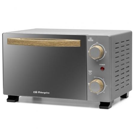 HORNO DE SOBREMESA ORBEGOZO HO 995/ 800W/ CAPACIDAD 10L/ GRIS