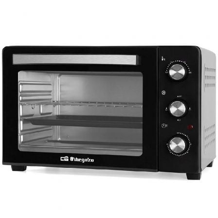 HORNO DE SOBREMESA ORBEGOZO HOT 256/ 1500W/ CAPACIDAD 25L/ NEGRO