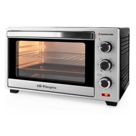 HORNO DE SOBREMESA ORBEGOZO HOT 315/ 1600W/ CAPACIDAD 30L/ PLATA