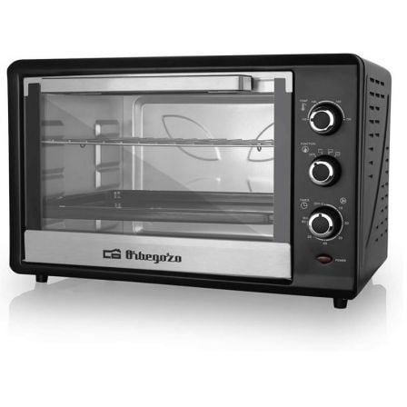 HORNO DE SOBREMESA ORBEGOZO HOT 454 - 2000W - CAPACIDAD 45L - CONVECCION - RESISTENCIAS ACERO INOX - BANDEJA + REJILLA + GANCHO