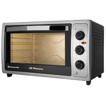 HORNO DE SOBREMESA ORBEGOZO HOT 481 - 2000W - CAPACIDAD 48L - CONVECCION - RESISTENCIAS ACERO INOX - BANDEJA + REJILLA + GANCHO