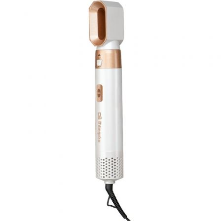 RIZADOR Y SECADOR PARA PELO ORBEGOZO AIRFLOW STYLISH SET 8000/ BLANCO