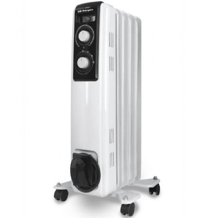 RADIADOR DE ACEITE ORBEGOZO RF 1000 A/ 2 POTENCIAS/ 500-1000W/ 5 ELEMENTOS CALORIFICOS