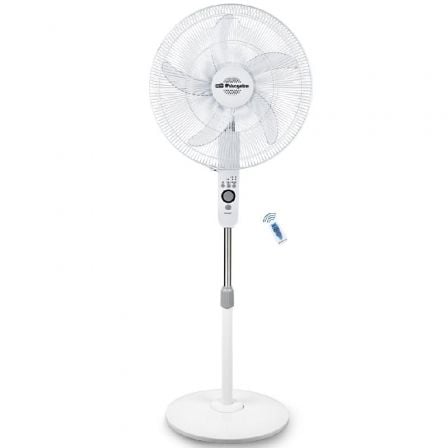 VENTILADOR DE PIE ORBEGOZO SF 0247/ 55W/ 5 ASPAS 45CM/ 3 VELOCIDADES