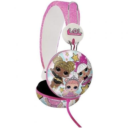 AURICULARES INFANTILES OTL L.O.L. SURPRISE! GLITTER GLAM/ JACK 3.5/ ROSAS