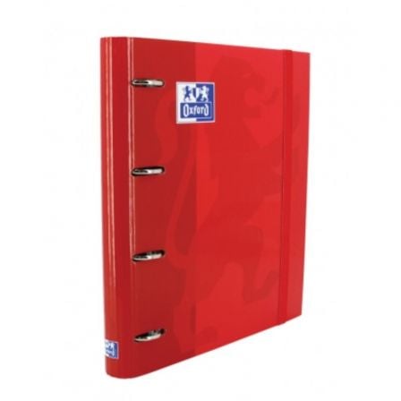 ARCHIVADOR CARPEBLOCK CON RECAMBIO OXFORD CLASSIC EUROPEANBINDER 400109186/ A4+/ 100 HOJAS/ ROJO