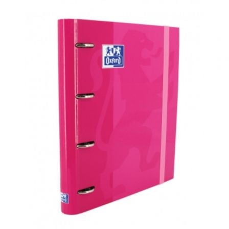 ARCHIVADOR CARPEBLOCK CON RECAMBIO OXFORD CLASSIC EUROPEANBINDER 400109188/ A4+/ 100 HOJAS/ FUCSIA | Archivadores