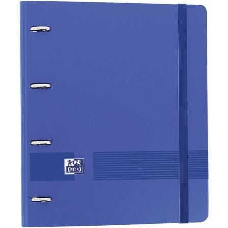 ARCHIVADOR CON RECAMBIO OXFORD LIVE & GO EUROPEANBINDER 400131298/ A4+/ 100 HOJAS/ AZUL MARINO