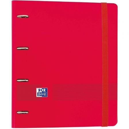 ARCHIVADOR CARPEBLOCK CON RECAMBIO OXFORD LIVE & GO EUROPEANBINDER 400131304/ A4+/ 100 HOJAS/ ROJO