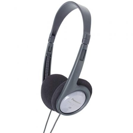 AURICULARES PANASONIC RP-HT090/ JACK 3.5/ GRISES