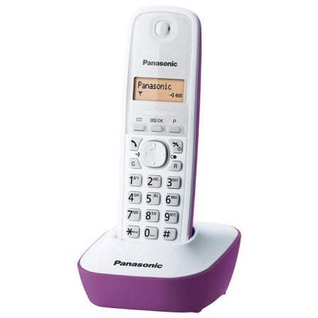 TELEFONO INALAMBRICO DECT PANASONIC KX-TG1611JTF/ BLANCO Y FUCSIA