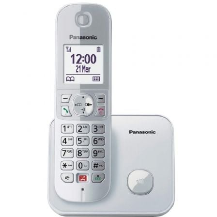 TELEFONO INALAMBRICO PANASONIC KX-TG6851SP/ PLATA