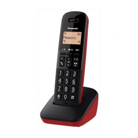 TELEFONO INALAMBRICO PANASONIC CORDLESS KX-TGB610JTR/ ROJO