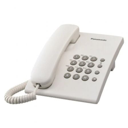 TELEFONO SOBREMESA PANASONIC KX-TS500EXW/ BLANCO