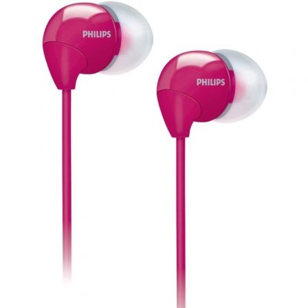 AURICULARES INTRAUDITIVOS PHILIPS SHE3595/ CON MICROFONO/ JACK 3.5/ ROSAS