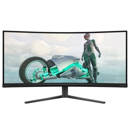 MONITOR GAMING CURVO PHILIPS EVNIA 5000 34M2C3500L 27"/ WQHD/ 0.5MS/ 180HZ/ VA/ NEGRO