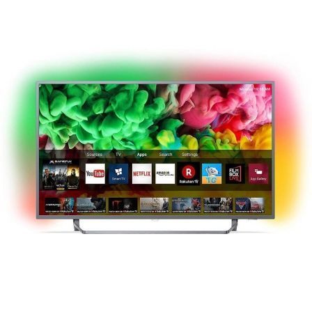 TELEVISOR LED ULTRAPLANO PHILIPS 50PUS6753 - 50"/126CM - UHD 4K 3840X2160 - HRD+ - 20W - DVB-T/T2/T2-HD/C/S/S2 - SMART TV - WIFI