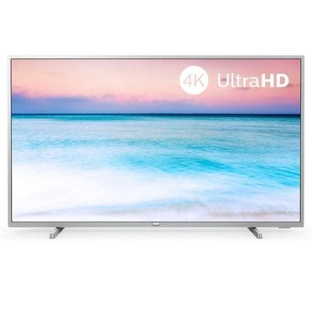 TELEVISOR PHILIPS 65PUS6554 PLATA - 65"/164CM - UHD 4K 3840*2160 - HDR10+ - DVB-T/T2/T2-HD/C/S/S2 - SMART TV - 20W RMS - WIFI -