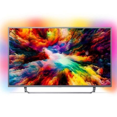 TELEVISOR LED ULTRAPLANO PHILIPS 65PUS7303 - 65"/164CM - UHD 4K 3840X2160 - HRD+ - 20W - DVB-T/T2/T2-HD/C/S/S2 - SMART TV - WIFI