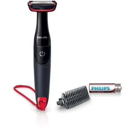 AFEITADORA PHILIPS BODYGROOM SERIES 1000 BG105/10/ A PILAS/ 3 ACCESORIOS