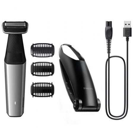 AFEITADORA PHILIPS BODYGROOM SERIES 5000 BG5021/ CON BATERIA/ 4 ACCESORIOS