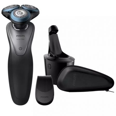 AFEITADORA PHILIPS SHAVER SERIES 7000 S7970/26/ CON BATERIA/ 10 ACCESORIOS