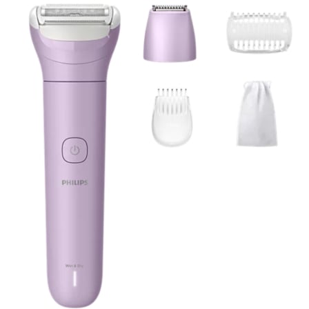 CORTAPELOS PHILIPS LADY SHAVER 6000 BRL138/00/ CON BATERIA/ 4 ACCESORIOS