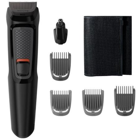 CORTAPELOS MULTIGROOM SERIES 3000 PHILIPS MG3710 CON BATERIA/ 6 ACCESORIOS