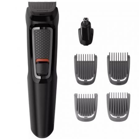 CORTAPELOS MULTIGROOM SERIES 3000 PHILIPS MG3715/14 CON BATERIA/ 6 ACCESORIOS