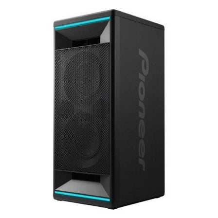 ALTAVOZ PIONEER CLUB 5 NEGRO - 120W - BT 4.2 - JACK 3.5 - USB - RCA - TECNOLOGIA KICK ENHANCE - ILUMINACION MULTICOLOR - ASISTEN