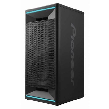 ALTAVOZ PIONEER CLUB 7 NEGRO - 200W - BT 4.2 - JACK 3.5 - USB - RCA - TECNOLOGIA KICK ENHANCE - ILUMINACION MULTICOLOR - ASISTEN