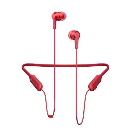 AURICULARES INALAMBRICOS INTRAUDITIVOS PIONEER SE-C7BT(R)/ CON MICROFONO/ BLUETOOTH/ NFC/ ROJOS