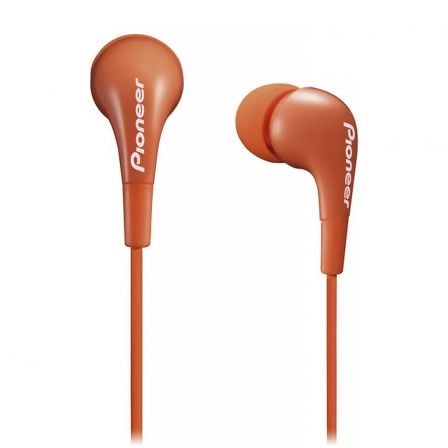 AURICULARES INTRAUDITIVOS PIONEER SE-CL502-M NARANJA - DRIVERS 9MM - 20-20000HZ - 100DB - JACK 3.5MM - CABLE 1.2M