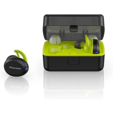 AURICULARES BLUETOOTH PIONEER SE-E9TW CON ESTUCHE DE CARGA/ AUTONOMIA 5H/ AMARILLOS