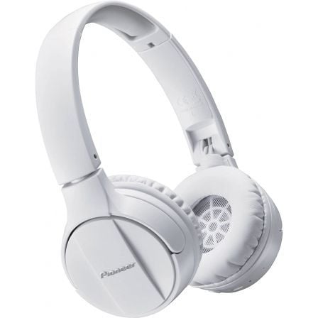 AURICULARES INALAMBRICOS PIONEER SE-MJ553BT-W/ CON MICROFONO/ BLUETOOTH/ BLANCOS